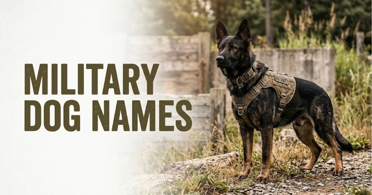250+ Powerful Military Dog Names Strong Picks