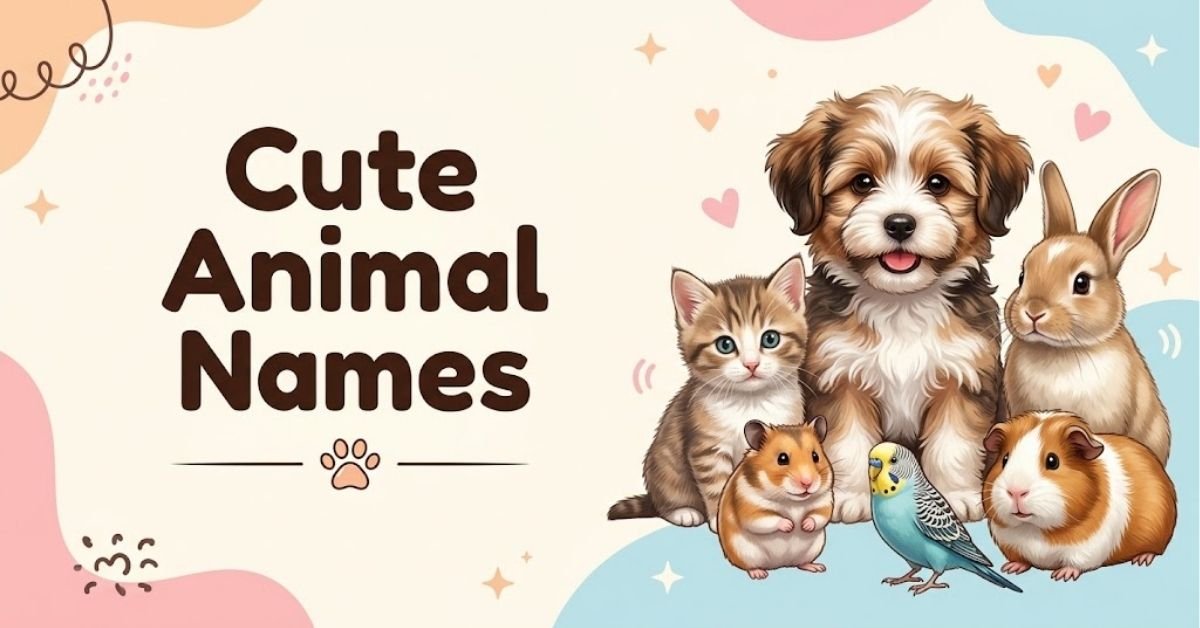 330+ Amazing Cute Animal Names for Pet Fun Ideas