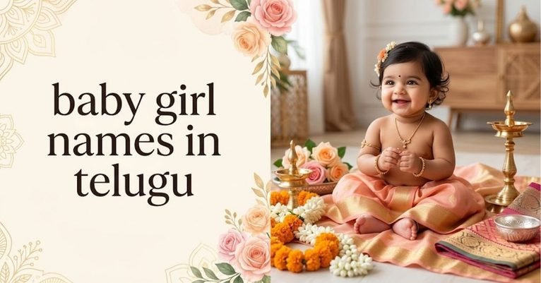 600+ Beautiful Baby Girl Names in Telugu Lovely Ideas