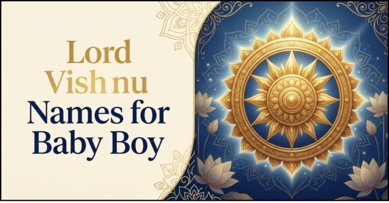 900+ Powerful Lord Vishnu Names for Baby Boy Modern Picks