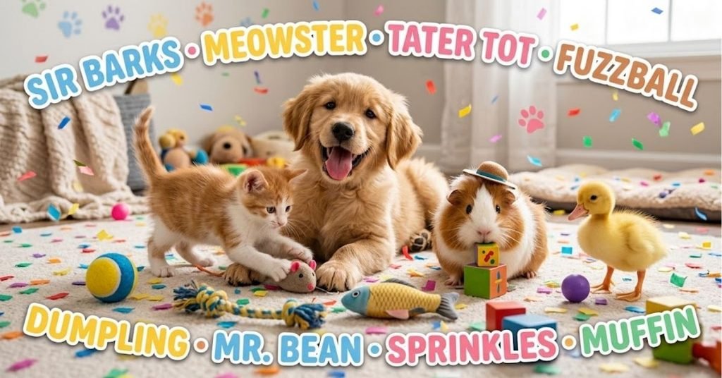 Animal Names for Pets From Cute to Funny
