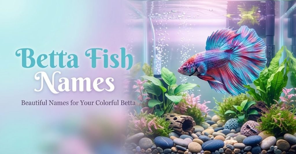 Betta Fish Names Cute and Creative Ideas for Your Betta