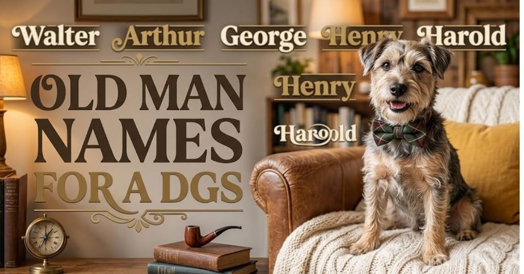 Charming Picks Old Man Names for a Dog