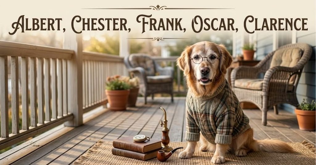 Classic & Funny Old.man Names for Dogs