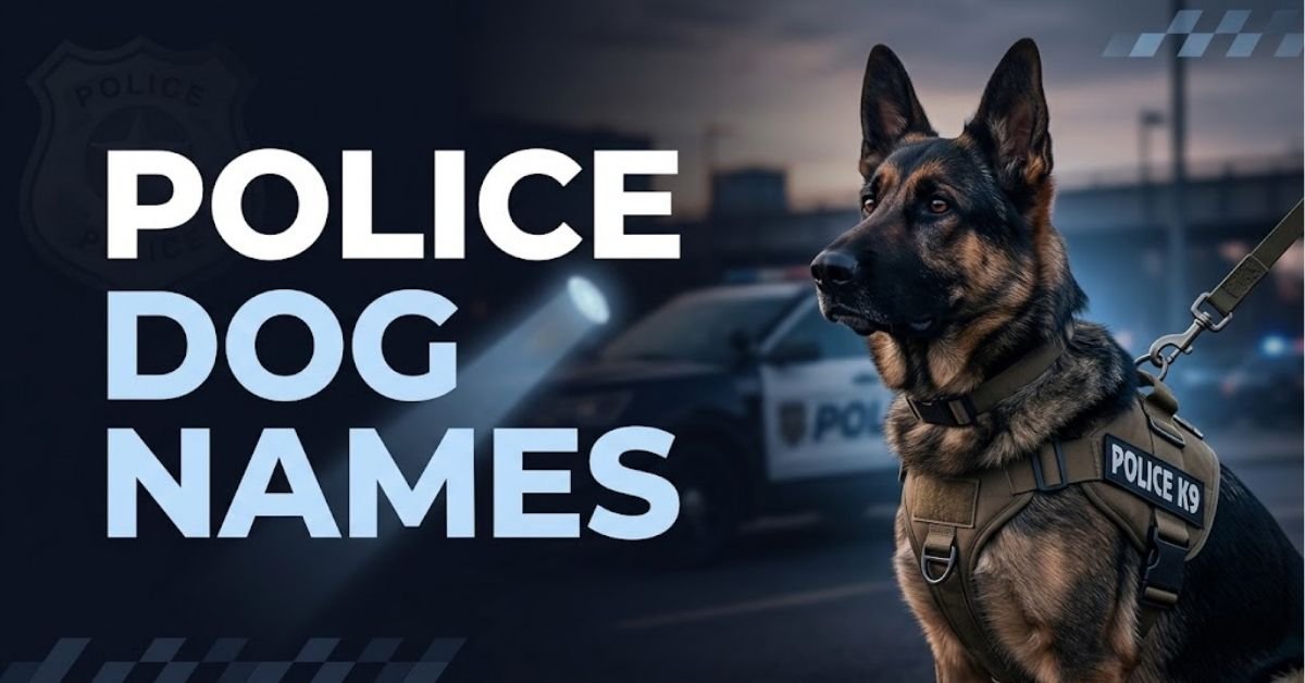 Police Dog Names 350+ Powerful K9 Names for Brave Dogs