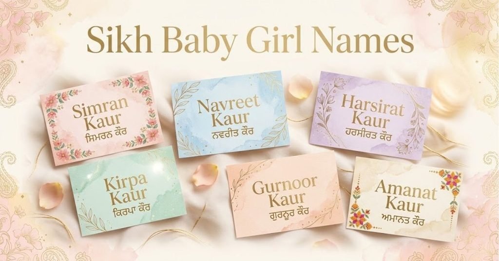 Sikh Girl Names With Beautiful Meanings (1)