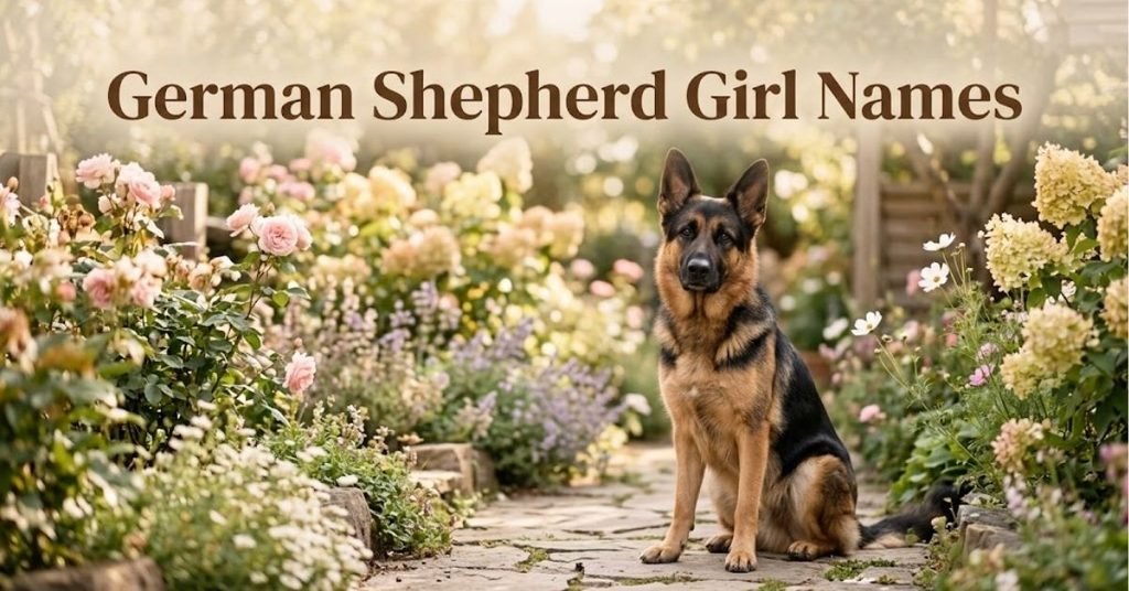 Strong german shepherd names for Powerful Dogs