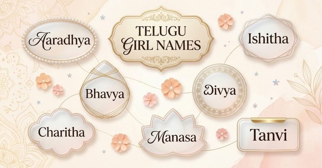 Sweet and Cute Baby Girl Names Telugu Parents Will Love