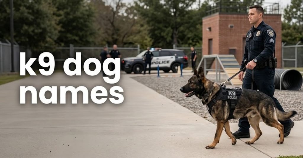 Tough and Unique cop dog names for Police K9s