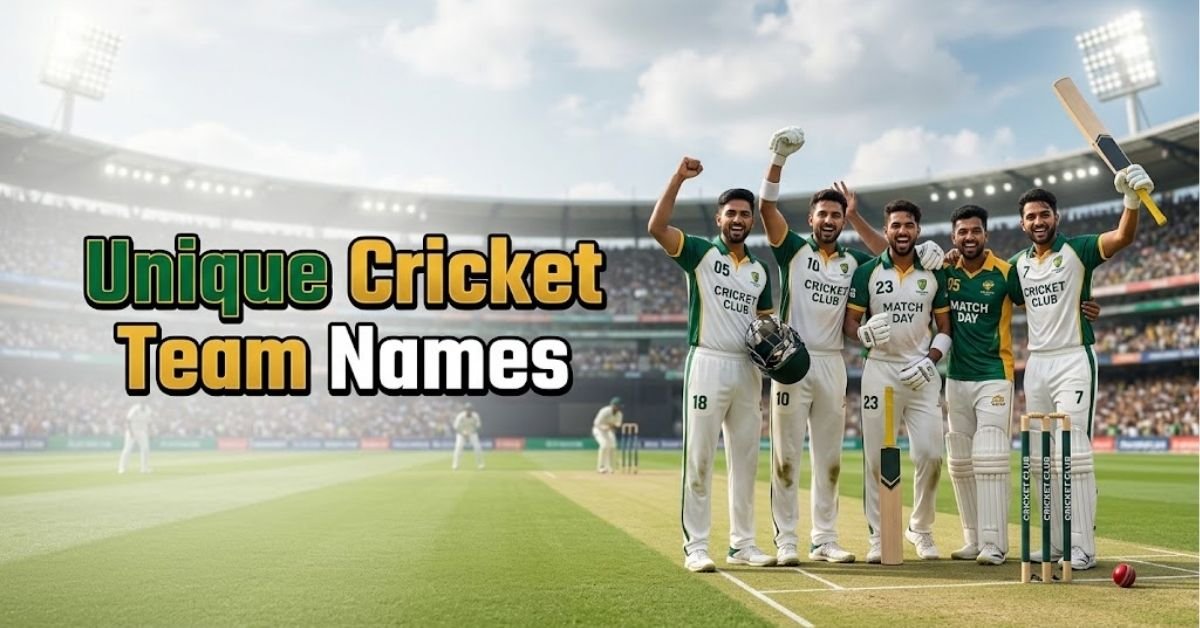 500+ Cool, Funny Cricket Team Name Suggestions (1)