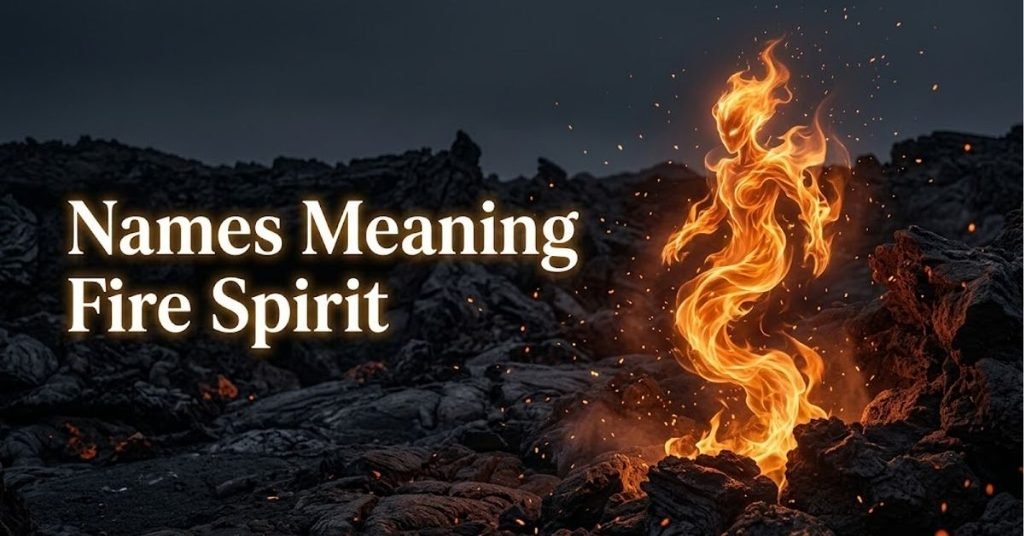 Beautiful Names That Mean Fire With Meanings