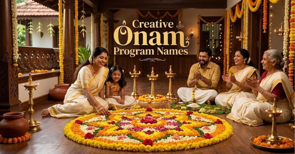 Creative Onam Program Names for Every Celebration