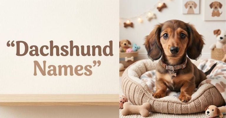 Dachshund Names Cute, Unique & Adorable Name Ideas