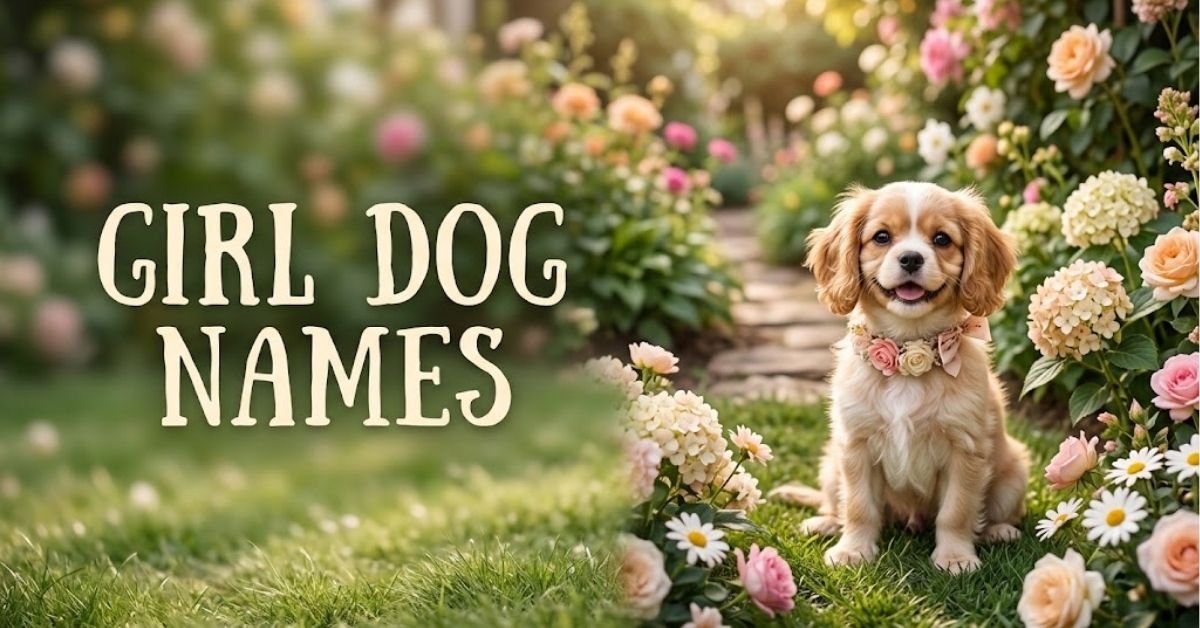 Girl Dog Names 300+ Cute, Unique & Popular Ideas