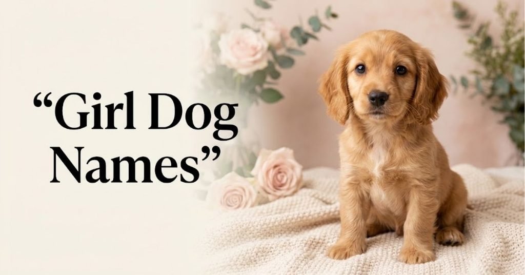 Girl Dog Names Cute, Unique & Popular Ideas