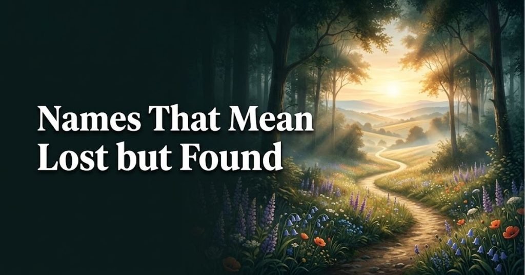 Hopeful Names That Mean Lost but Found