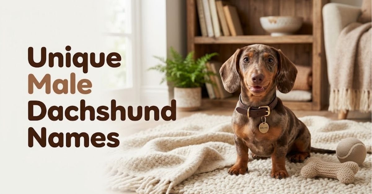 Unique Male Dachshund Names for Your Little Wiener Dog